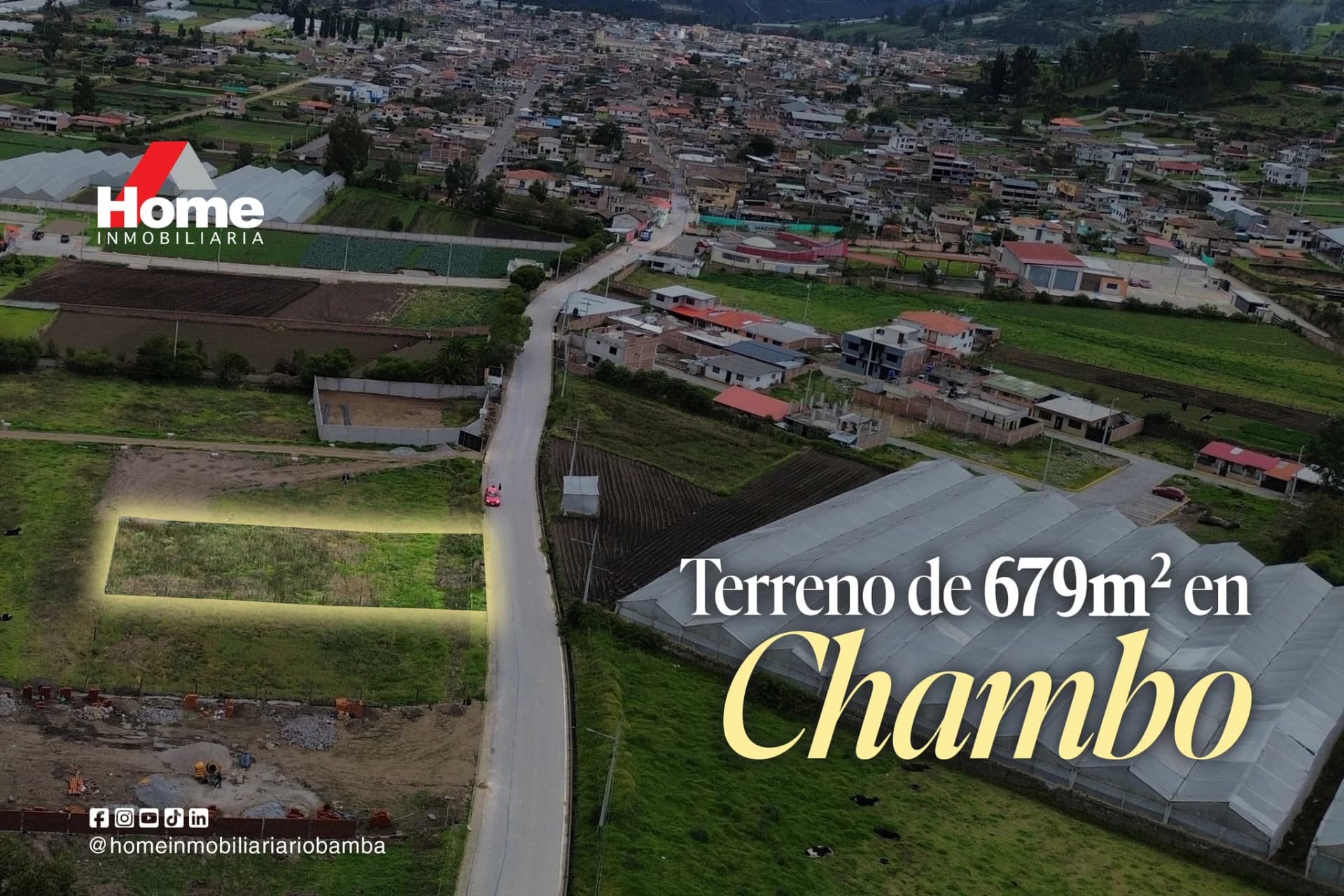 Foto de Terreno de 679m² en Chambo