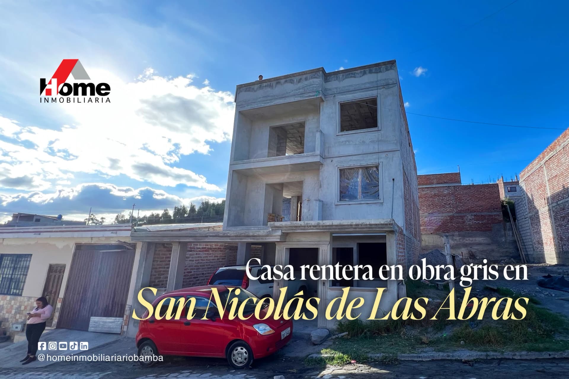 Foto de Casa rentera de tres departamentos en obra gris a 5 minutos del Bypass