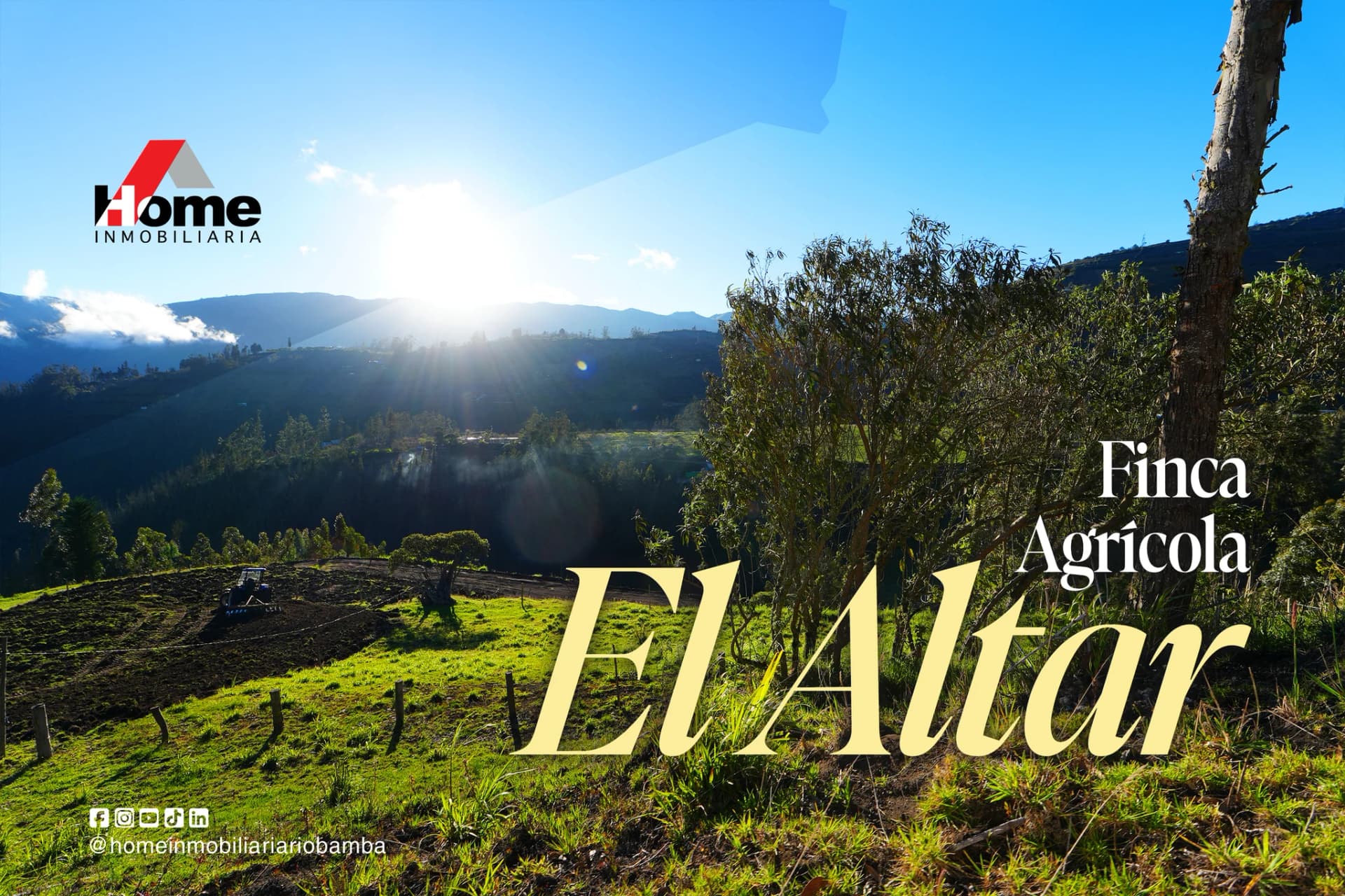 Foto de Finca de 4,7 hectáreas con dos casas en Penipe