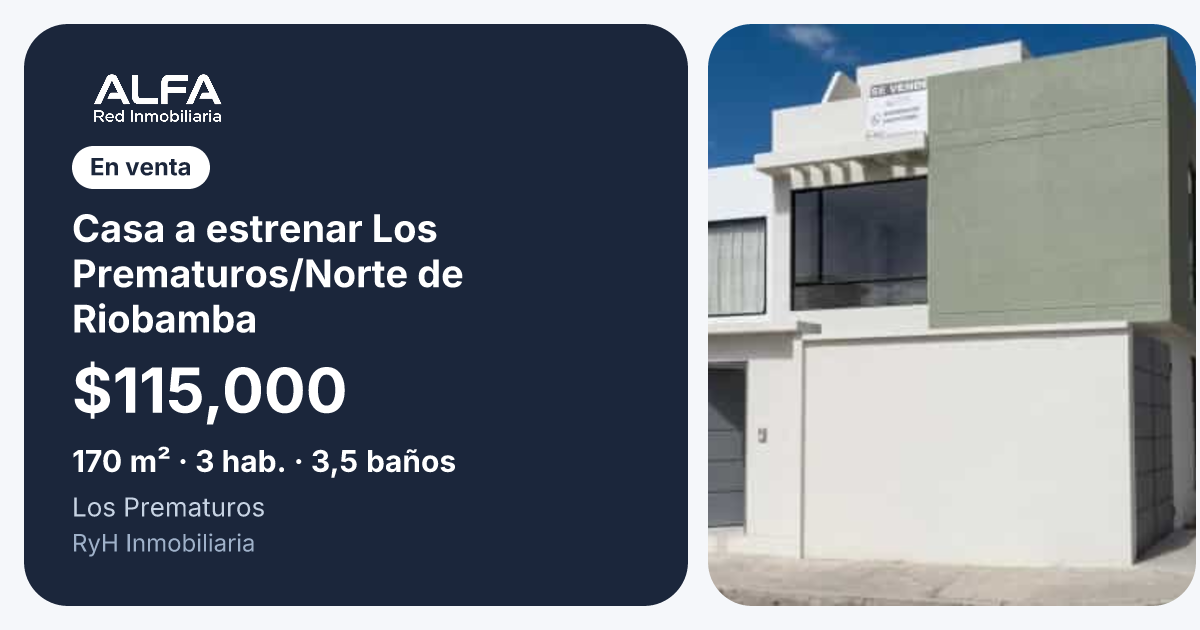 House for sale in Riobamba, Chimborazo